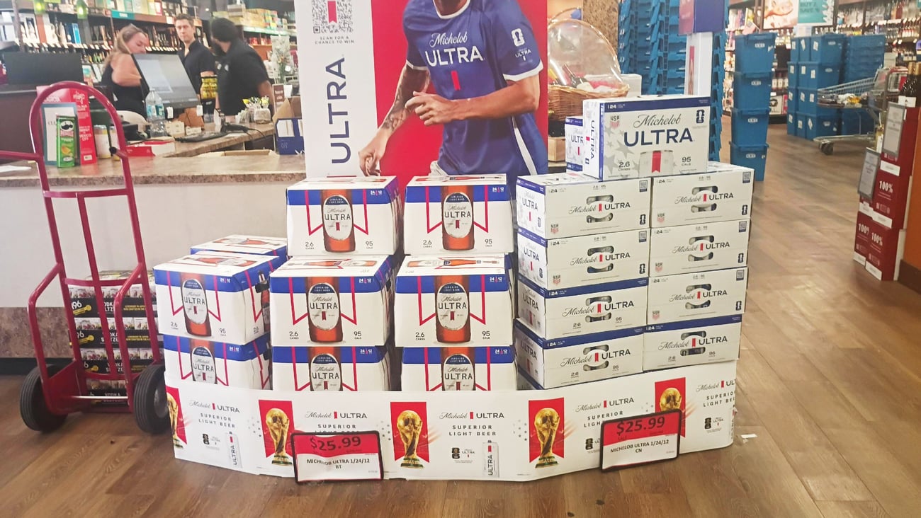michelob ultra fifa world cup