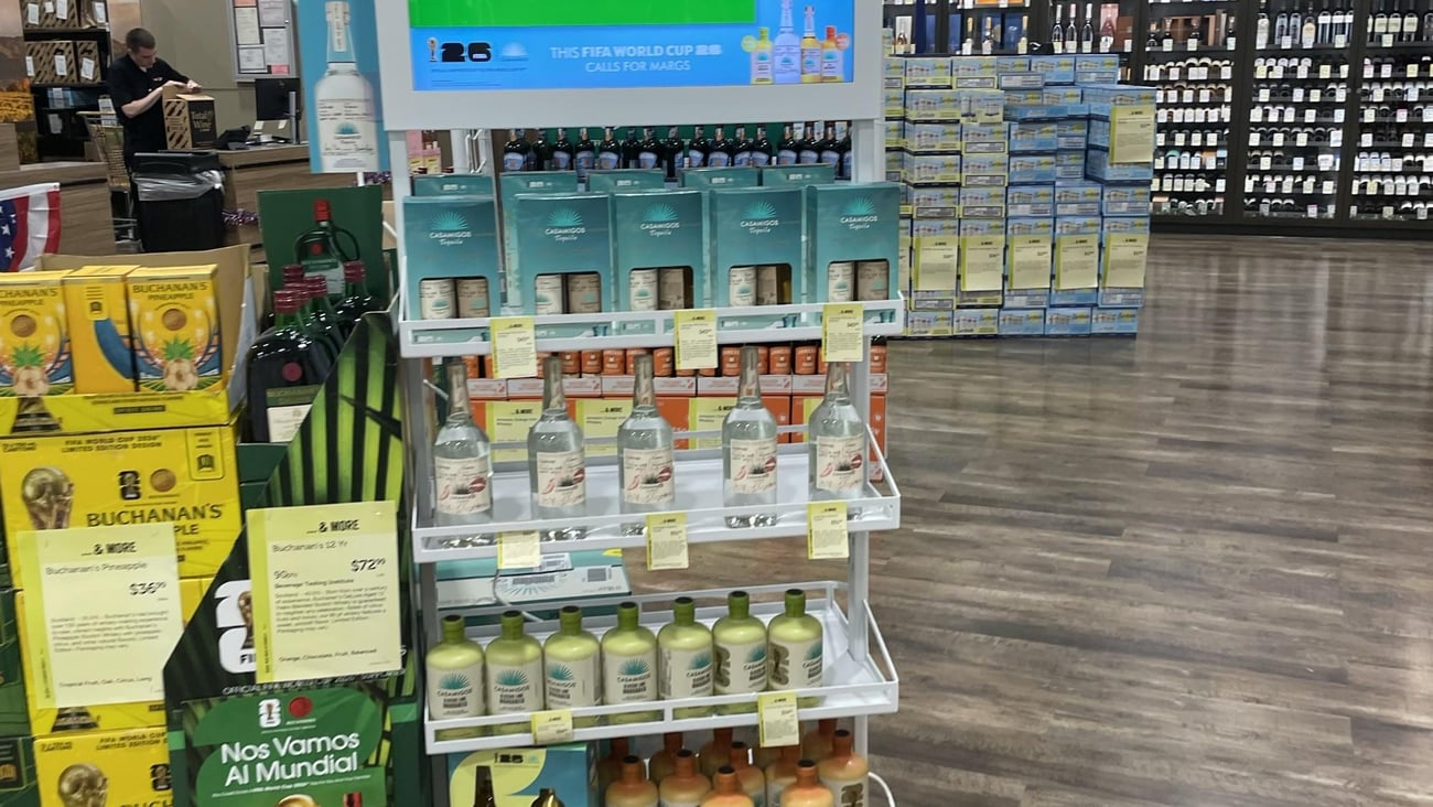 Casamigos at Total Wine fifa world cup