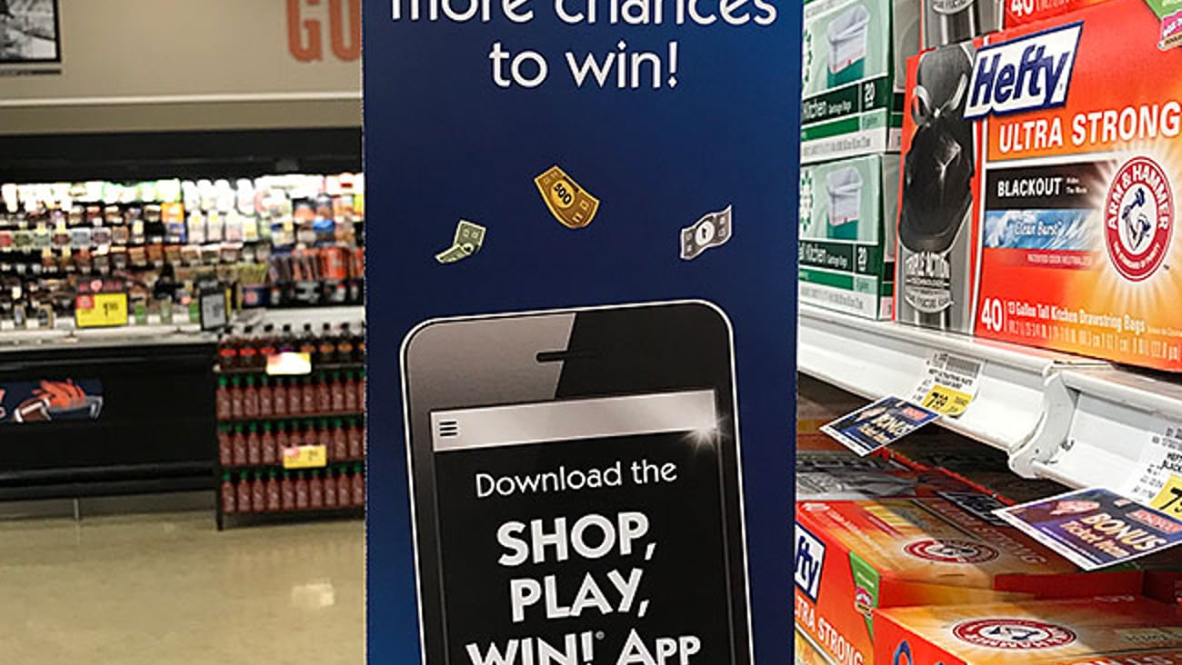 Jewel-Osco 'Play Online' Violator 