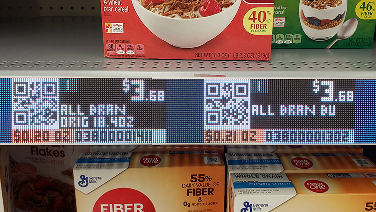 Walmart LED Shelf Strips