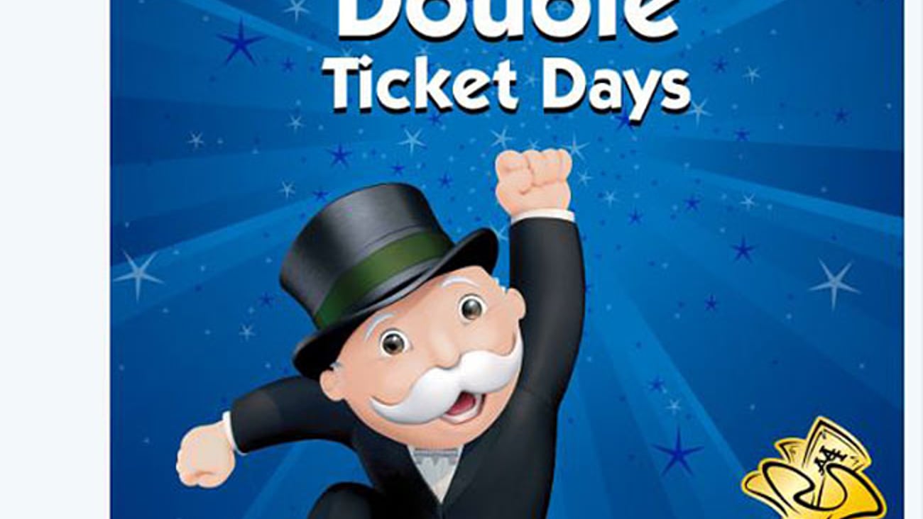 Jewel-Osco 'Double Ticket Days' Twitter Update