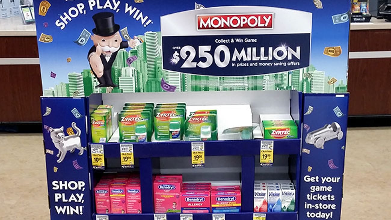 Safeway J&J Monopoly Four-Way