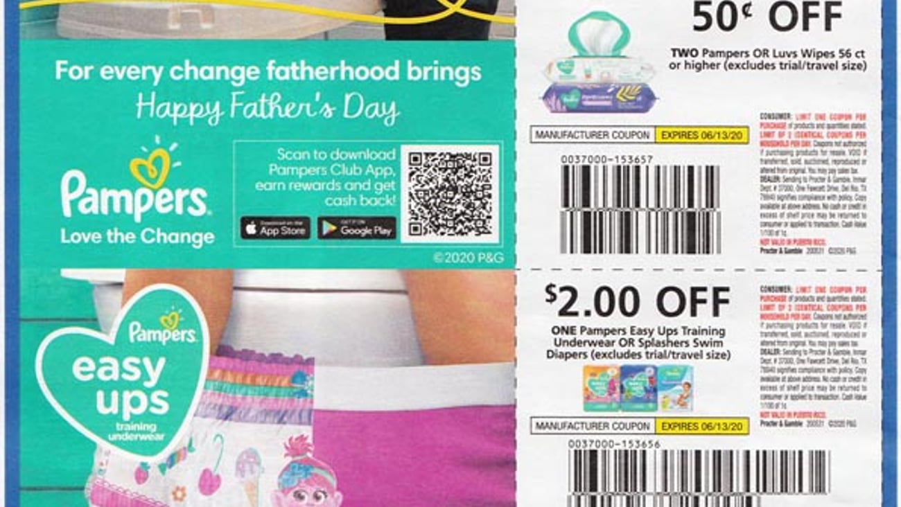 Pampers 'Every Change Fatherhood Brings' FSI