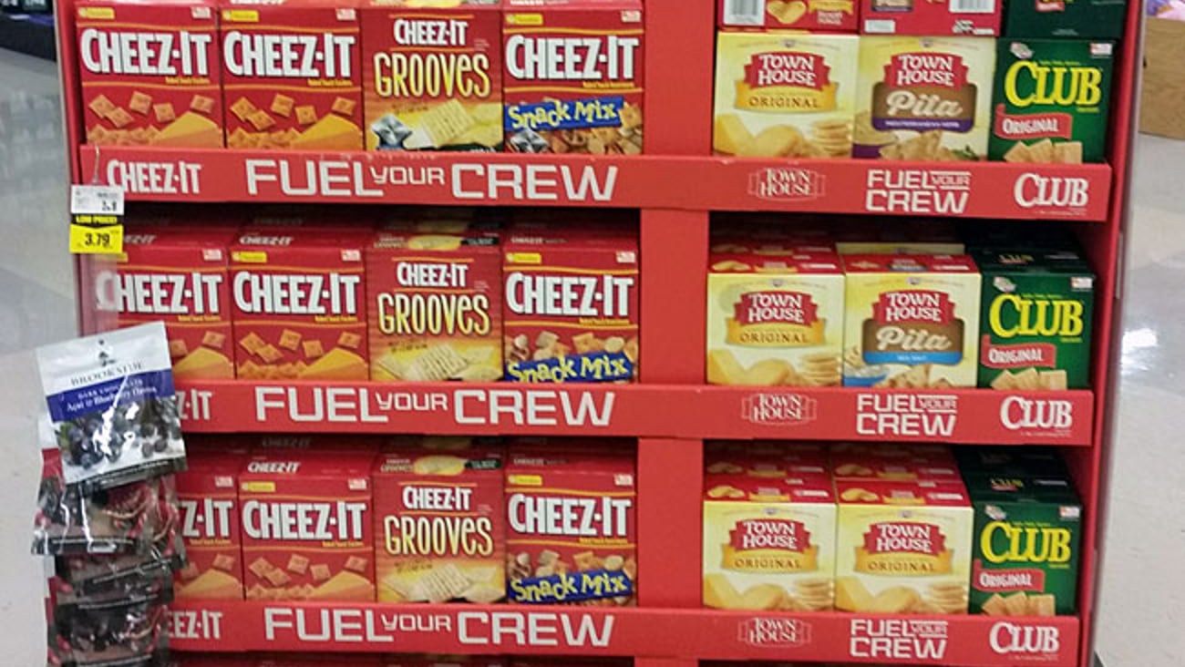 Kellogg 'Fuel Your Crew' Pallet Display