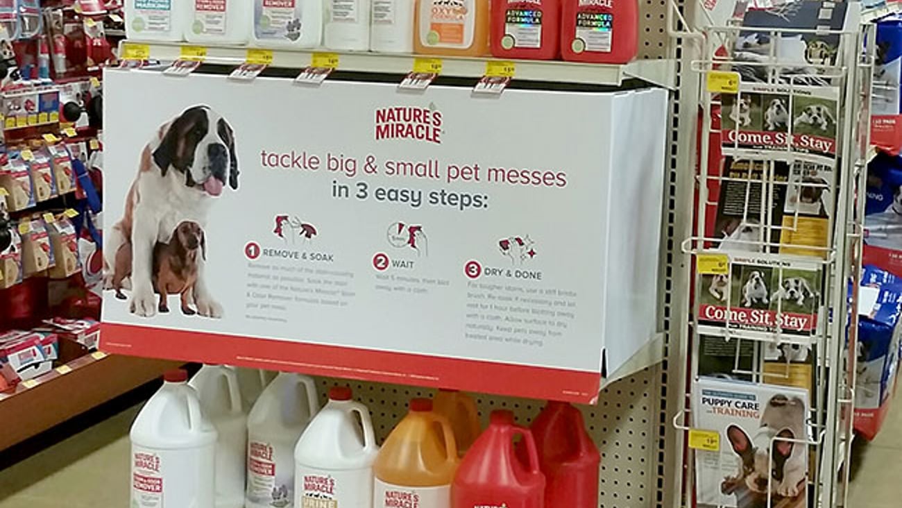 PetSmart 'I'm 50% Fluff' Endcap