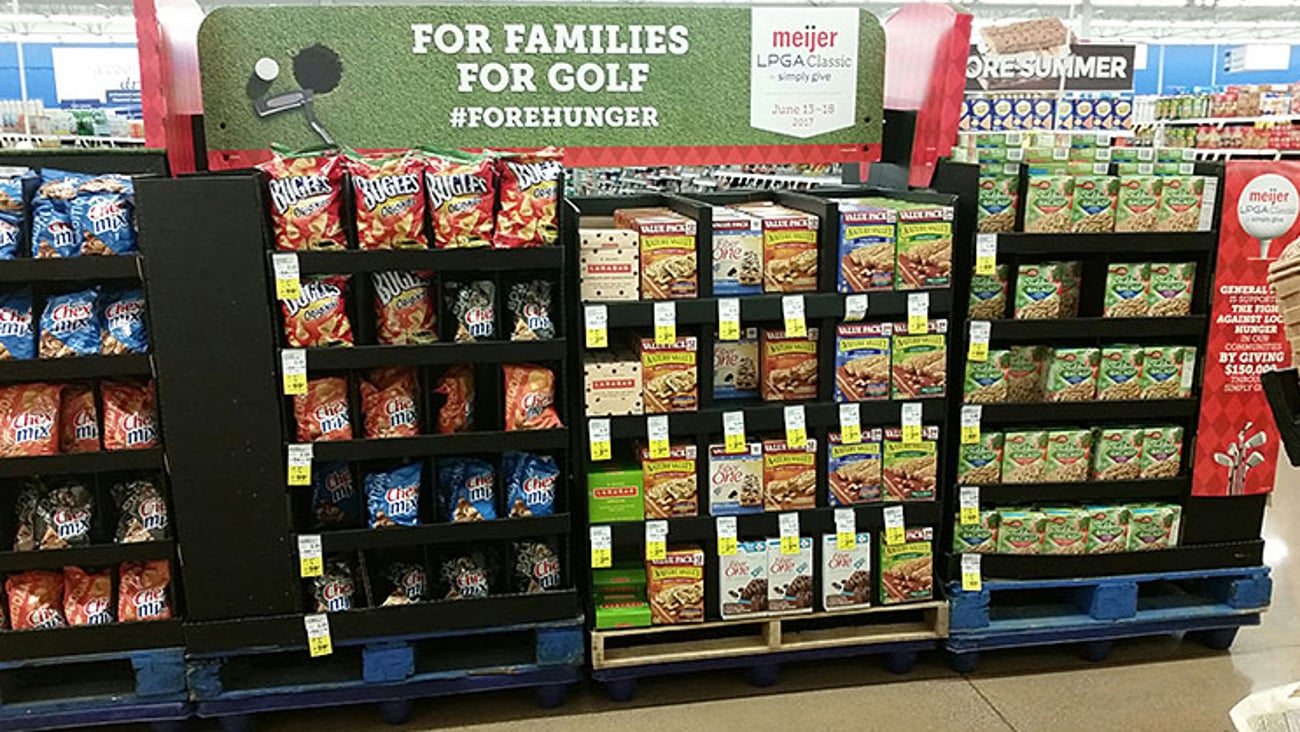 General Mills Meijer LPGA Classic for Simply Give Pallet Train