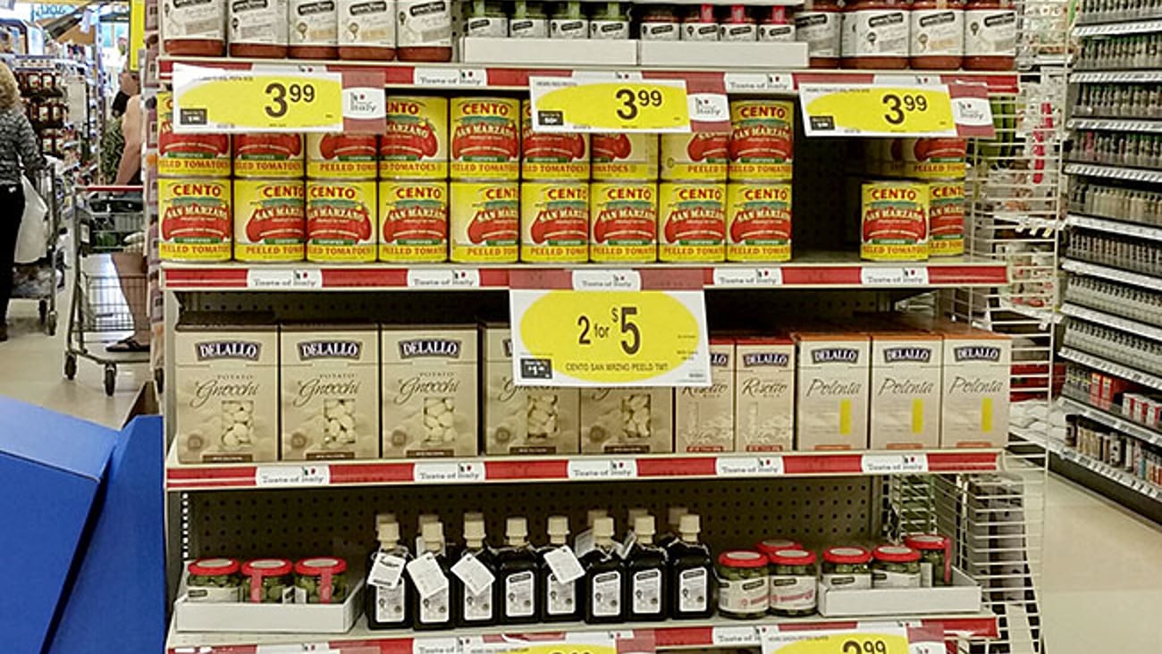 HemisFares 'Taste of Italy' Endcap