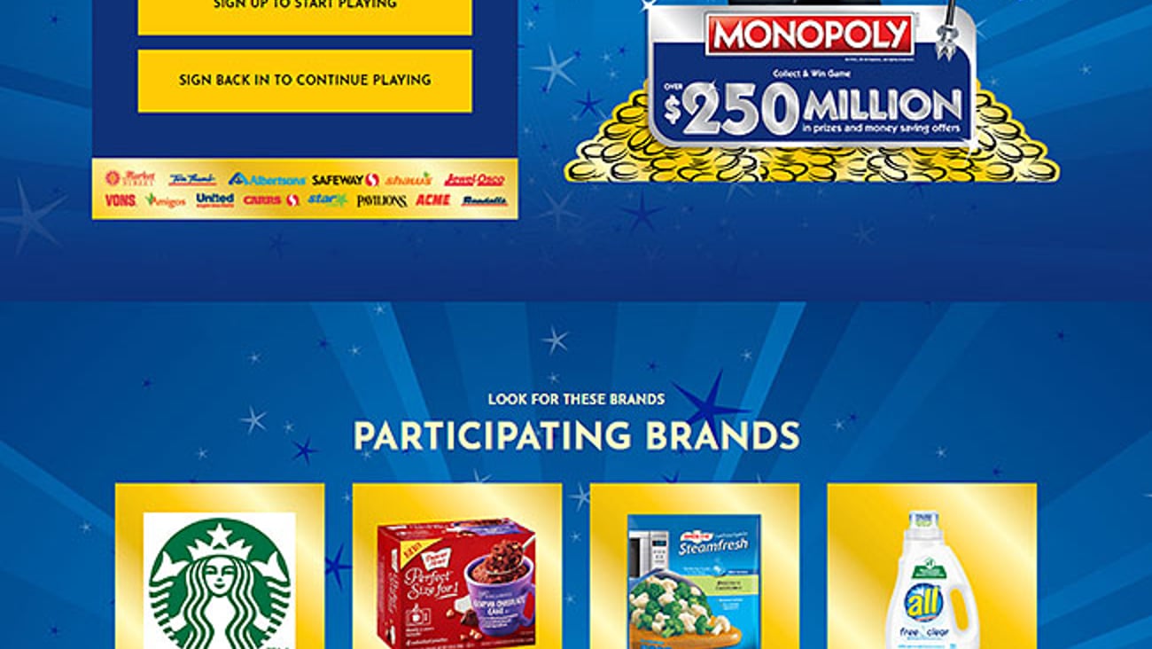 Albertsons Cos. 'Shop, Play, Win' Website