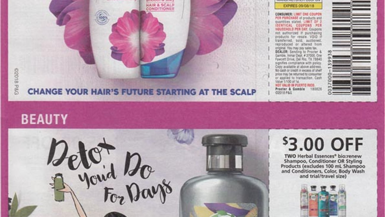 Herbal Essences 'Detox You'd Do' FSI