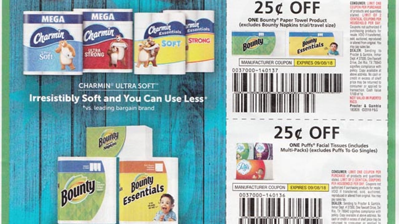 P&G 'Labor Day Savings' FSI