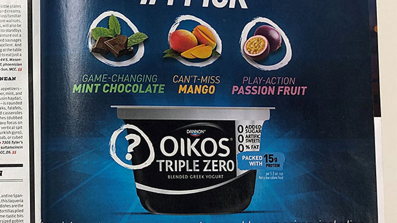 Cincinnati Magazine Oikos Kroger 'Flavor Draft' Ad