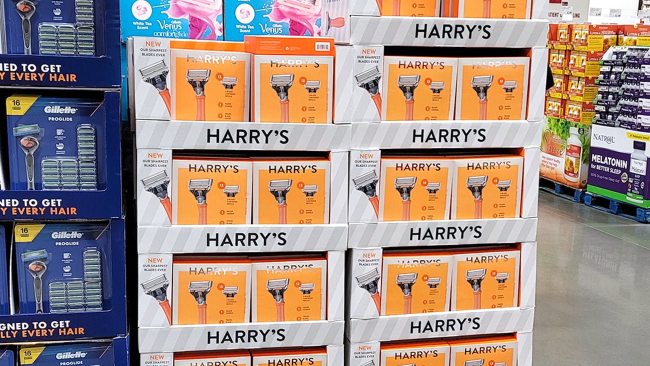 Harry's Costco Pallet Display