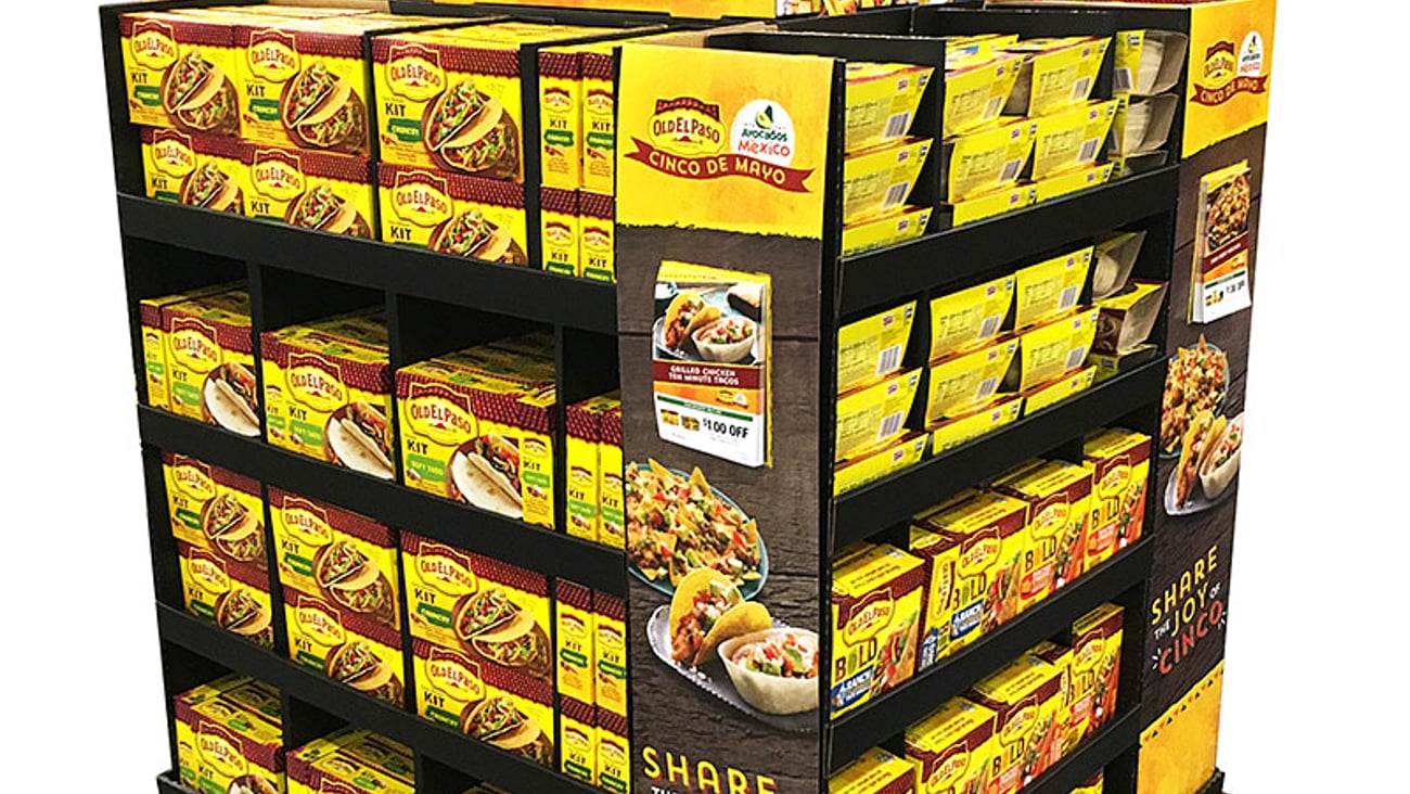 Old El Paso Publix Pallet Display