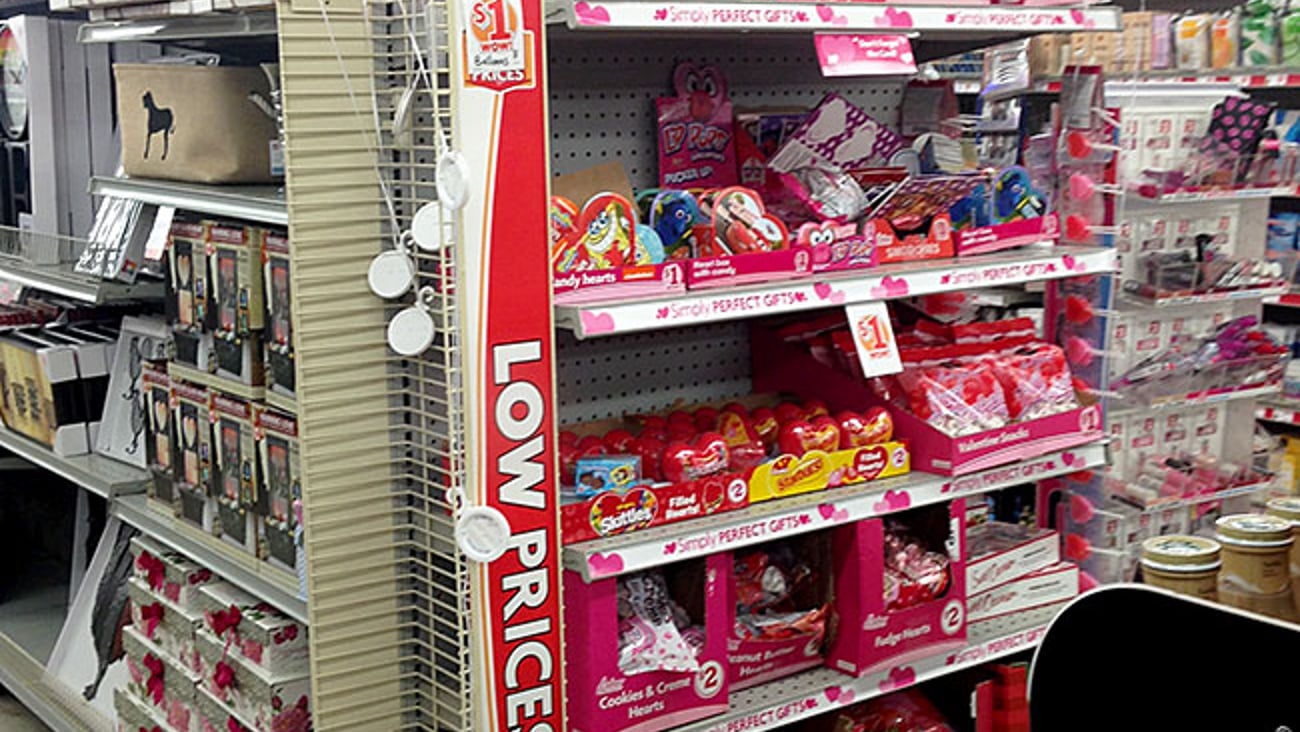 Family Dollar 'Simply Perfect Gifts' Endcap Header