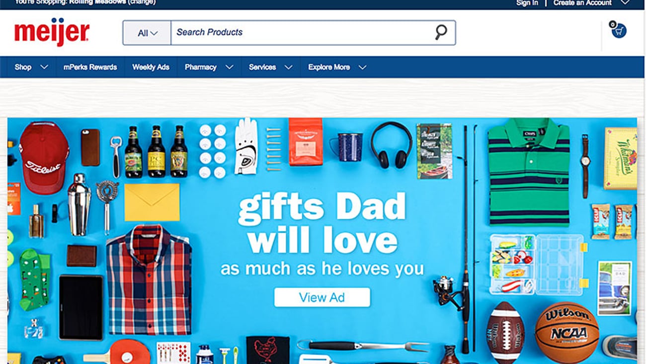 Meijer LPGA Classic for Simply Give Banner Ad