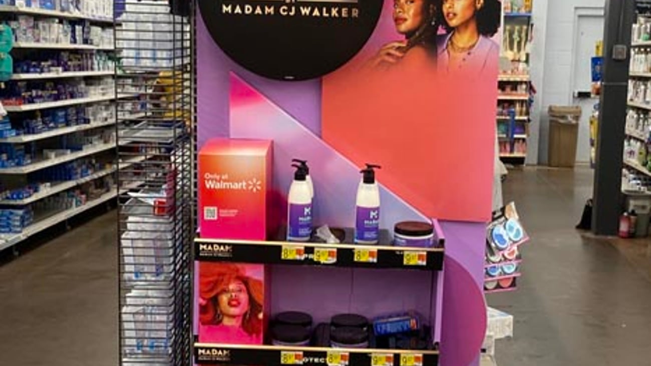 Walmart Madam 'Respect Protect' Endcap Display