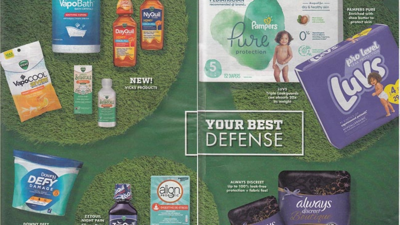 P&G 'Your Best Defense' FSI