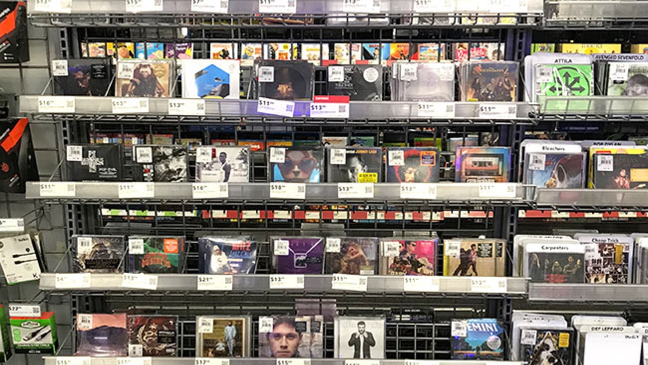 Best Buy CD Merchandising