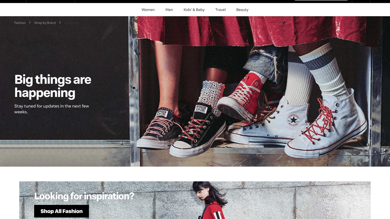 Jet Converse 'Big Things are Happening' Leaderboard