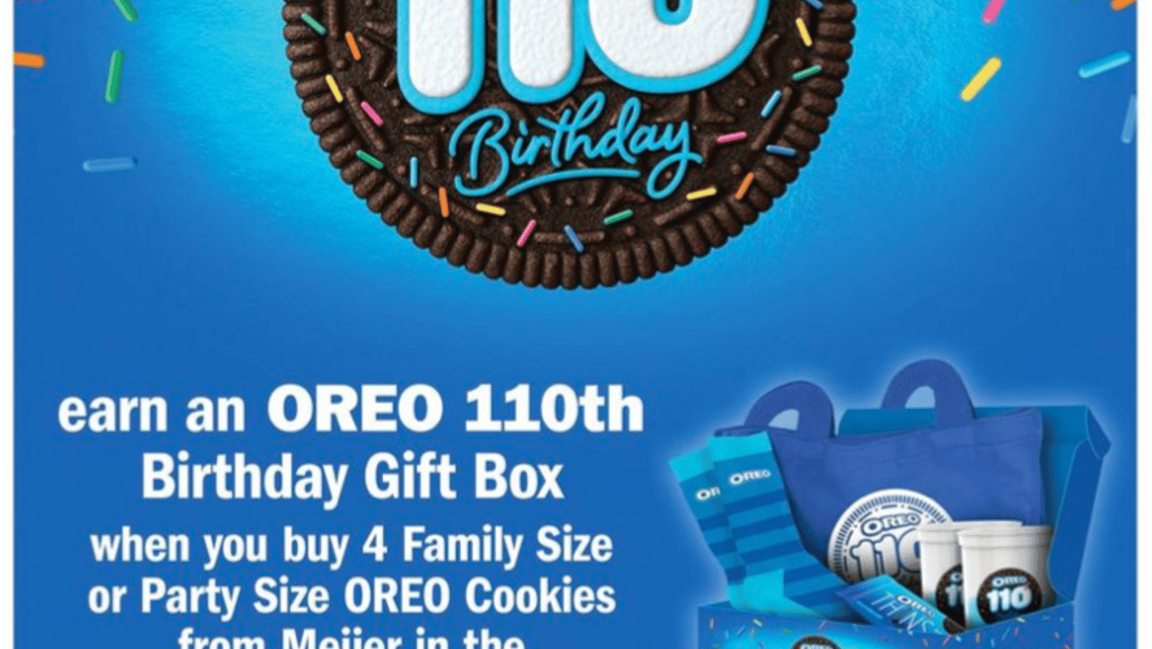 Meijer Oreo '110th Birthday' Feature