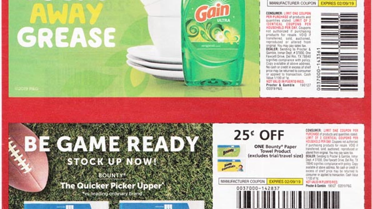 P&G 'Be Game Ready' FSI