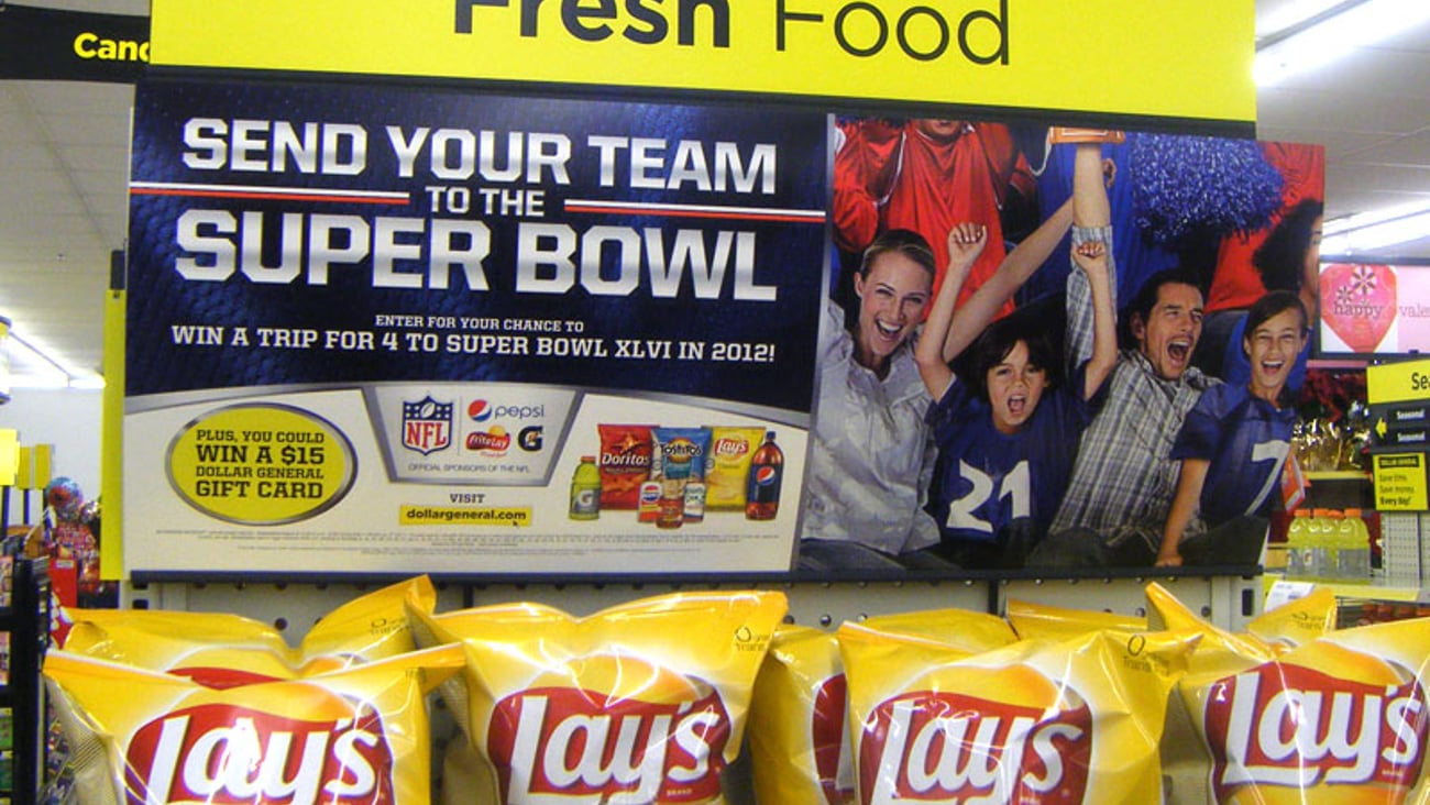 PepsiCo Dollar General Super Bowl Header