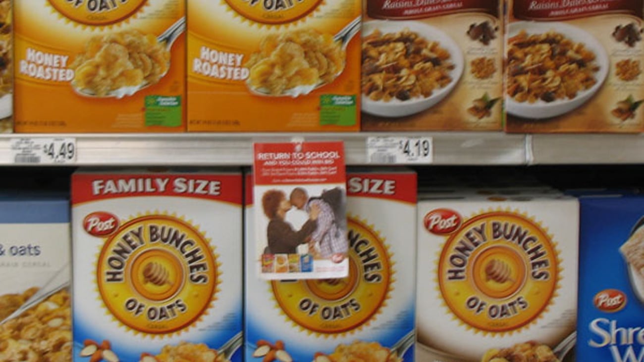 Publix 'Return to School' Shelf Sign