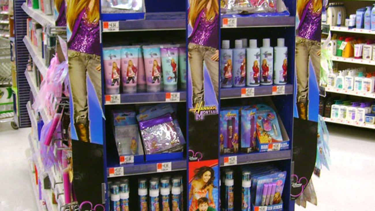 Disney Wal-Mart HBA Endcap
