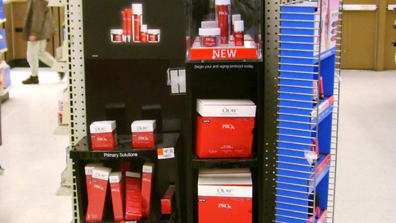 Olay Pro-X Endcap