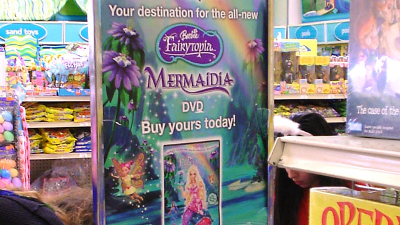 Toys "R" Us Mermaidia Event Sign