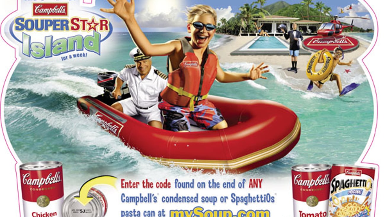 Campbell's SouperStar Island Sweeps Header