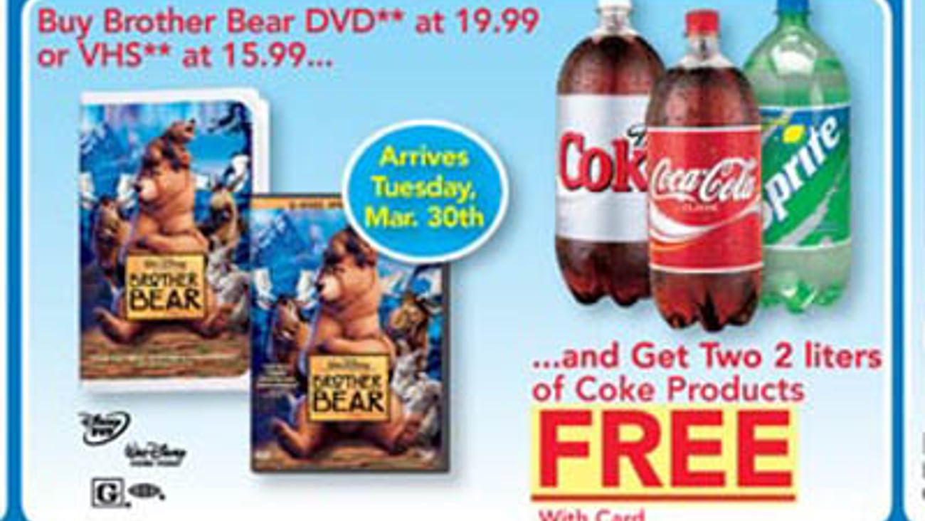 CVS 'Brother Bear' Feature