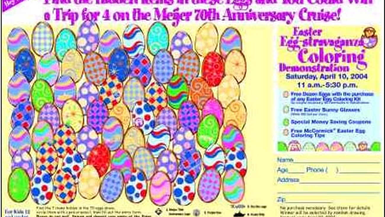 Meijer Easter Promotion Feature