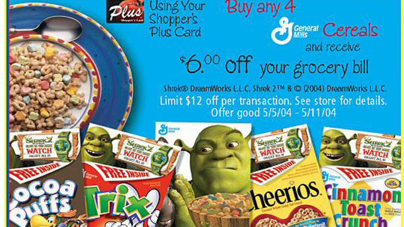 Dillons/General Mills 'Shrek 2' Feature