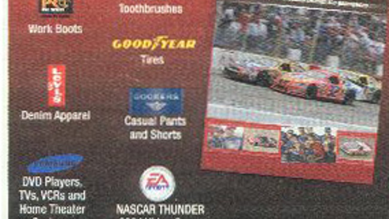 Sears NASCAR Sweepstakes Feature