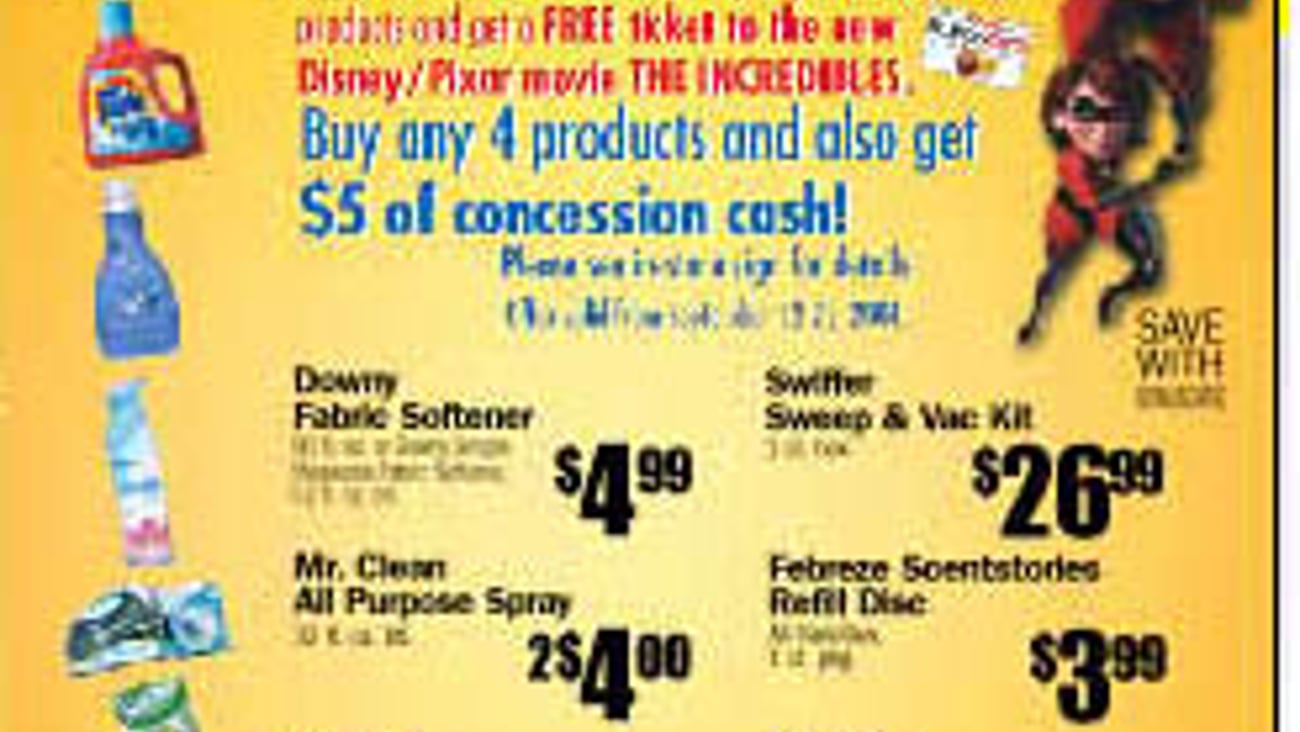 Tops Markets/P&G 'The Incredibles' Feature