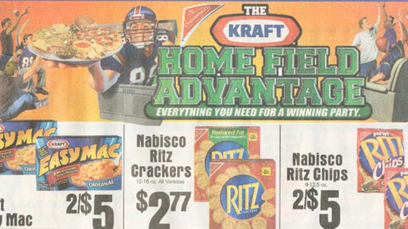 Shaw's/Kraft "Home Field Advantage" Feature