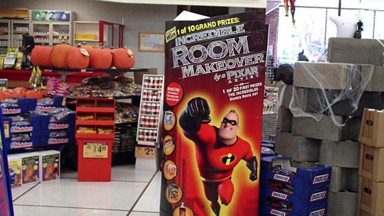 Safeway 'The Incredibles' Standee