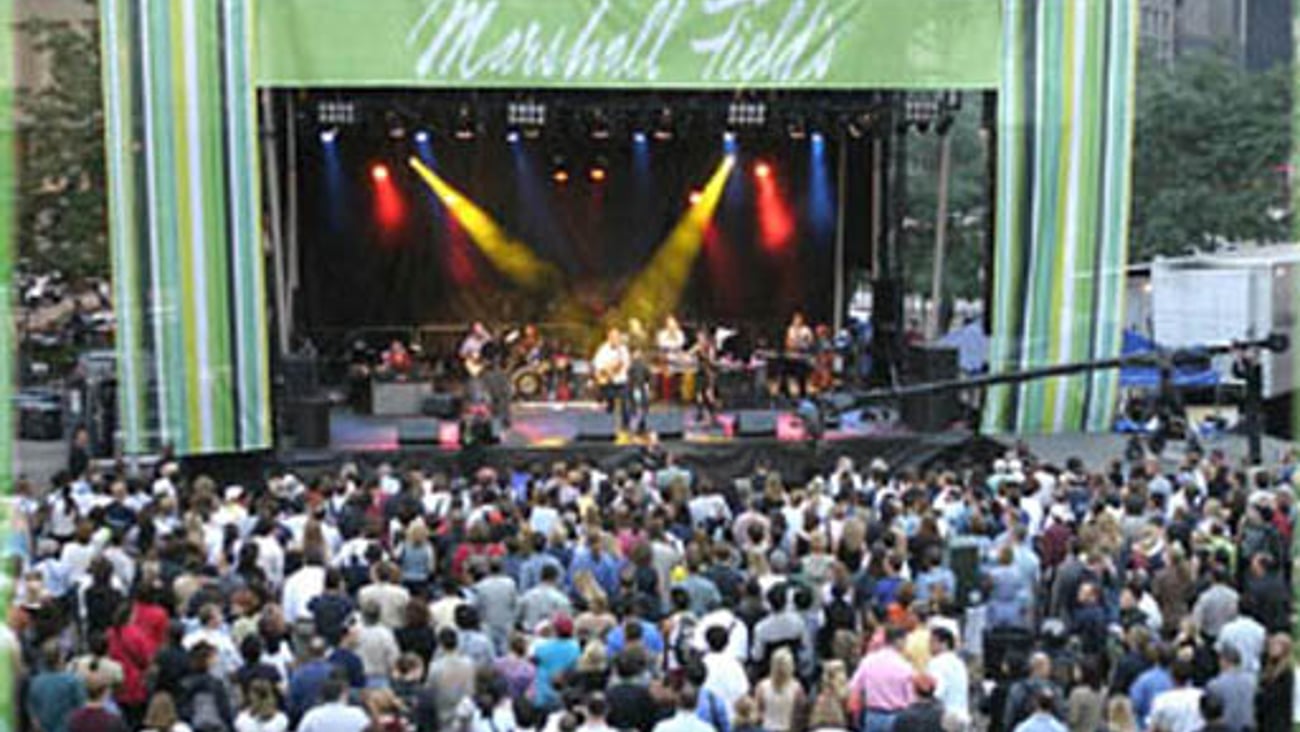 Marshall Field's Vertical Fashion Show