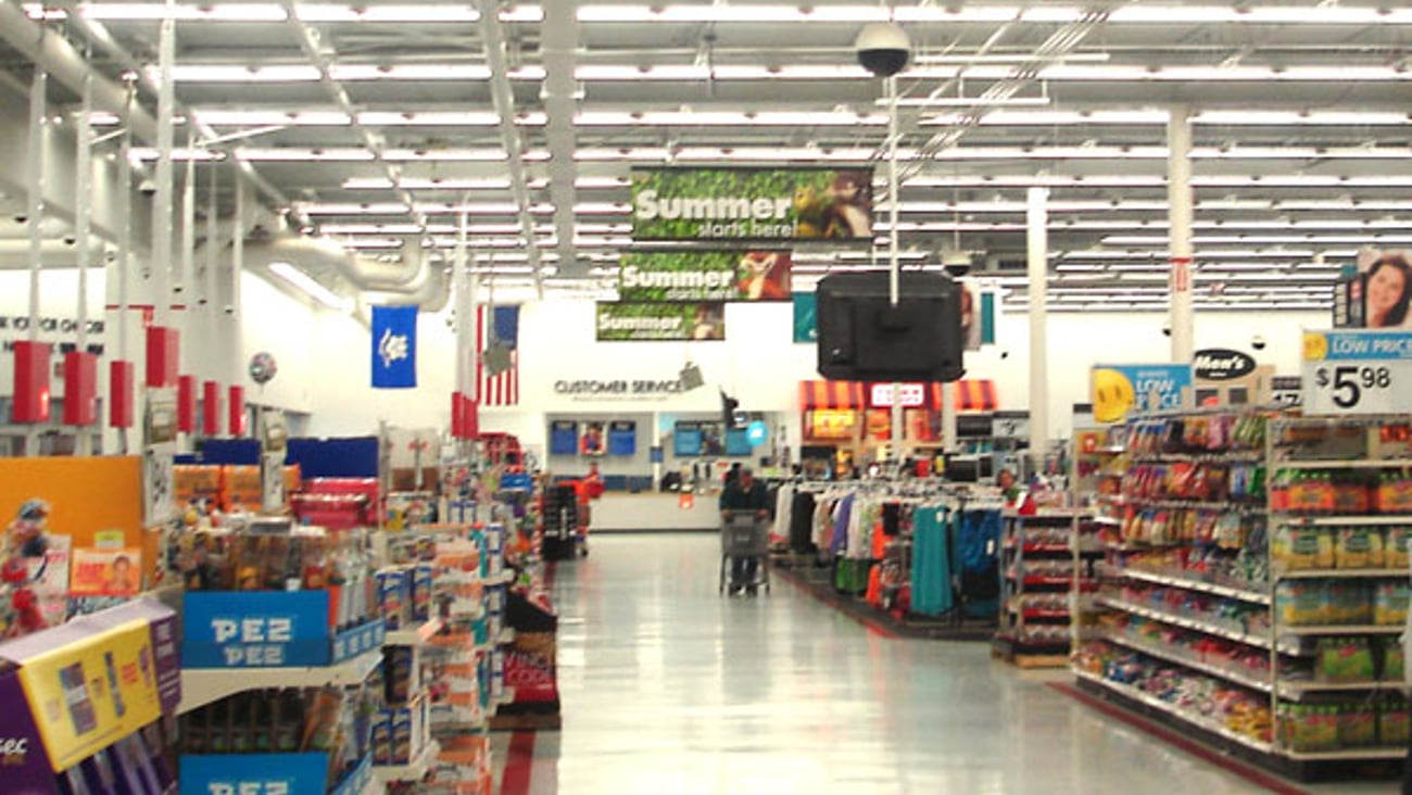 Wal-Mart 'Over the Hedge' Ceiling Banners