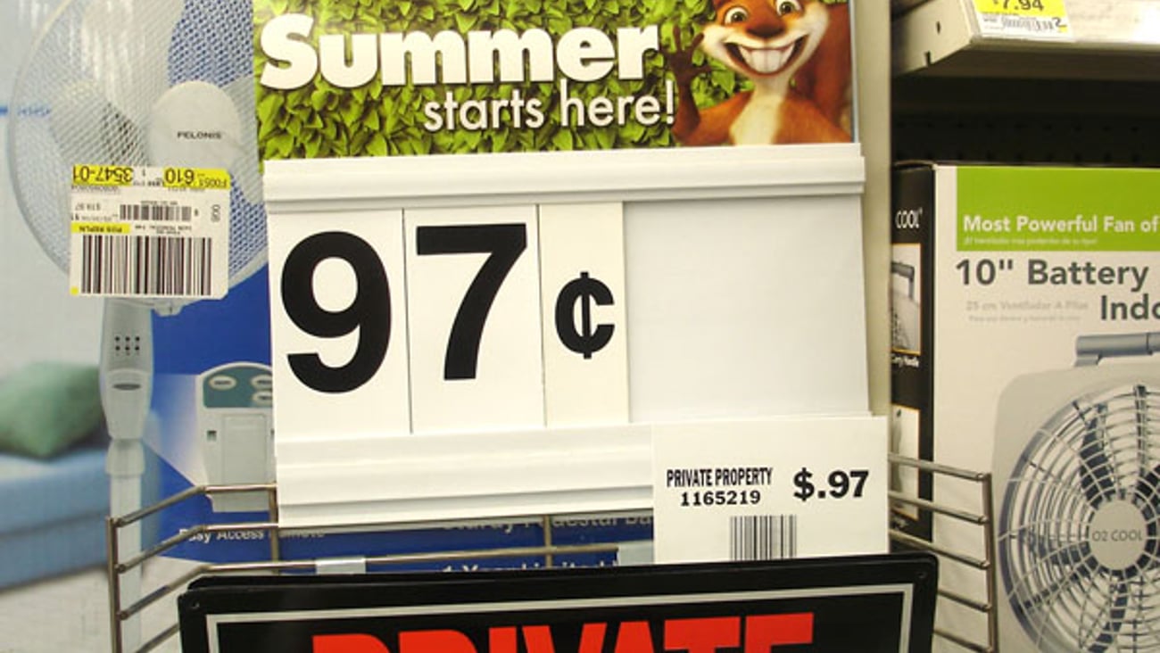 Wal-Mart 'Over the Hedge' Power Wing Sign