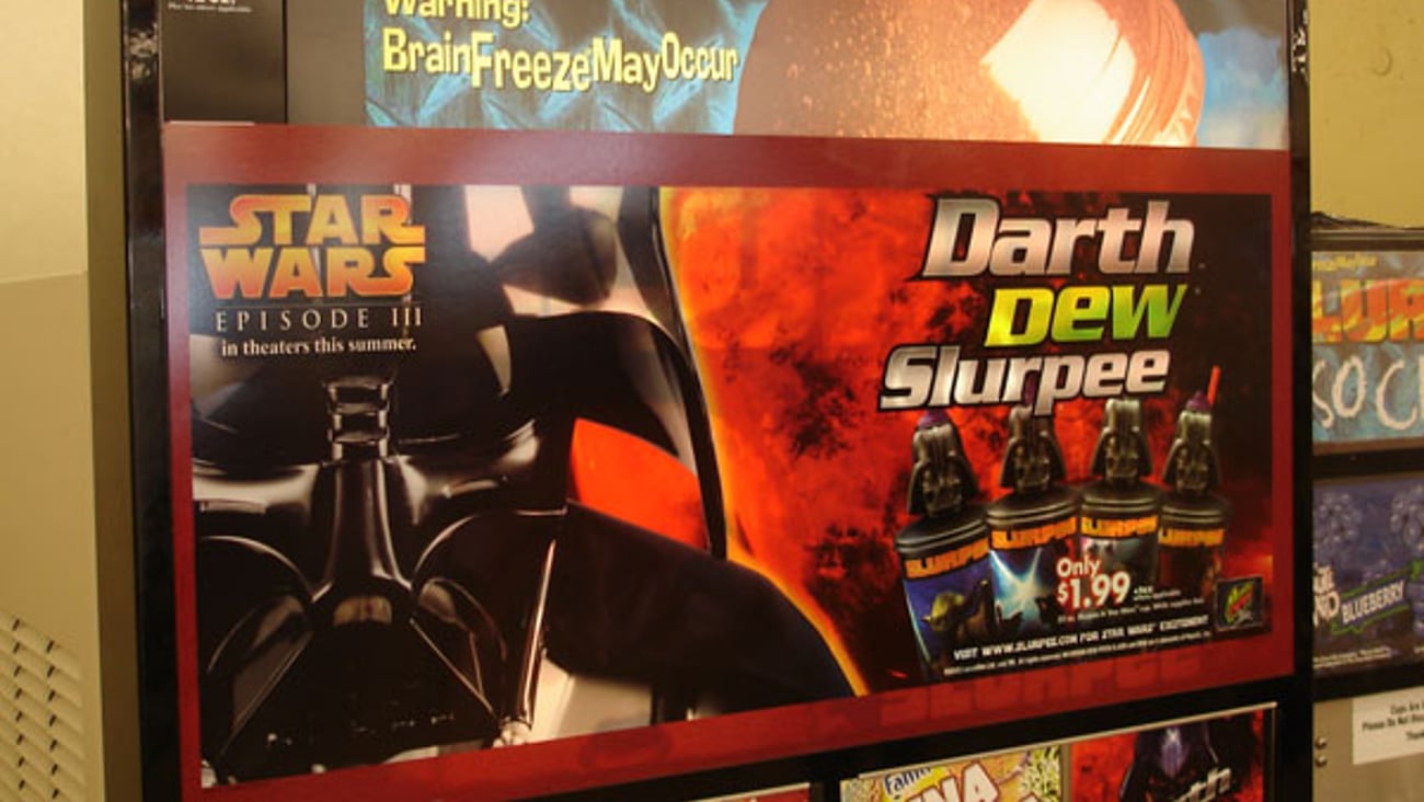 7-Eleven 'Star Wars' Fountain Translite