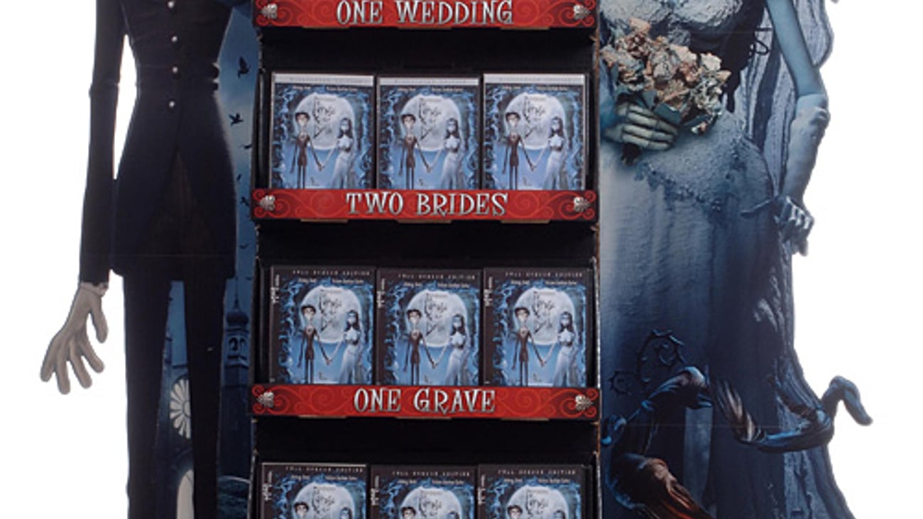 'Corpse Bride' A-Frame Flooorstand