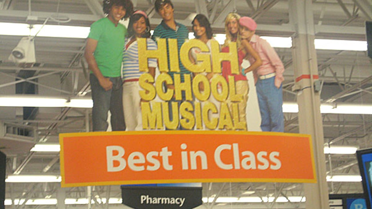Wal-Mart 'Best in Class' Ceiling Banner