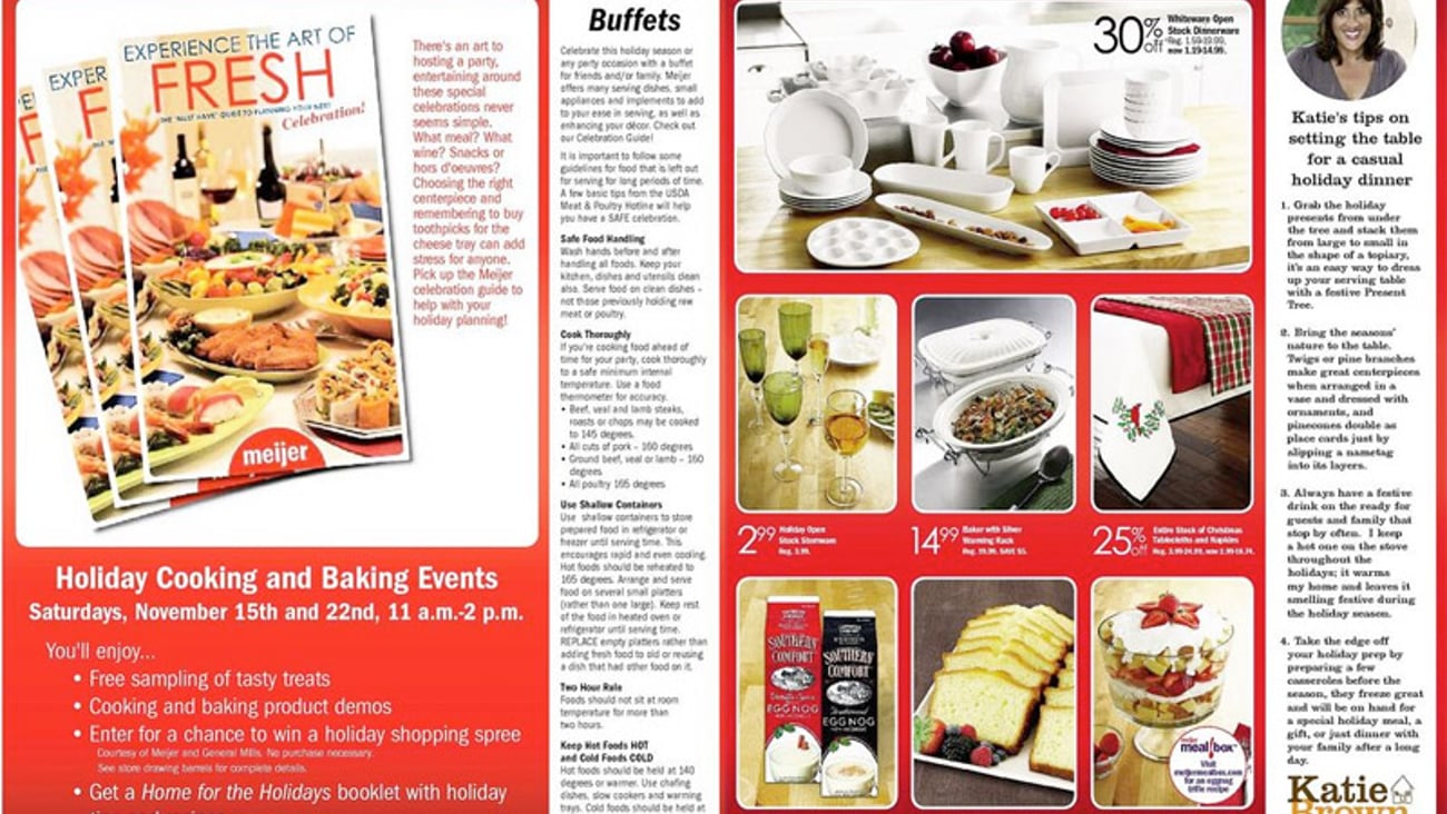 Meijer Cooking and Baking Feature