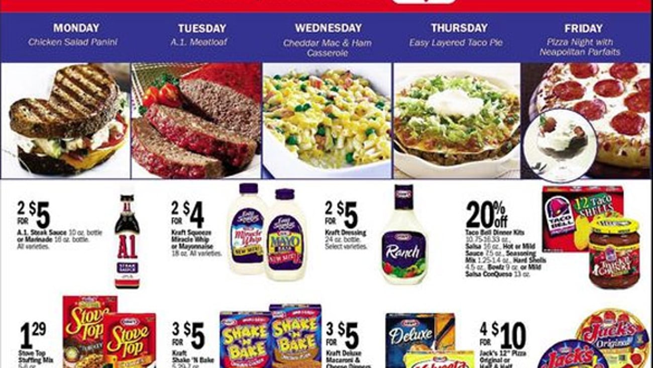 Meijer Kraft MealBox Feature