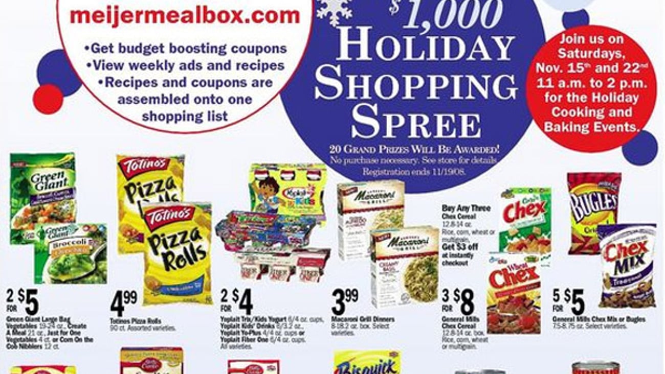 Meijer General Mills MealBox Feature