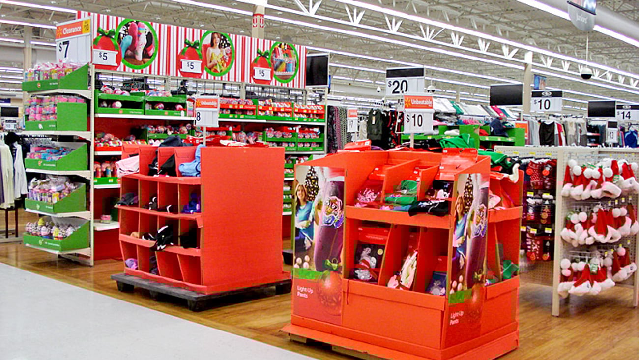 Walmart Holiday Apparel Merchandising