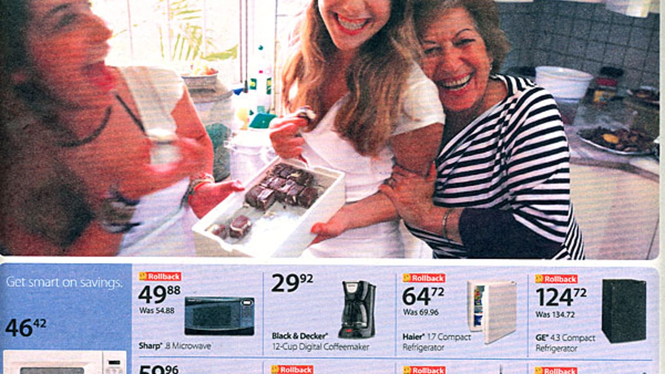 Wal-Mart Appliances Print Ad