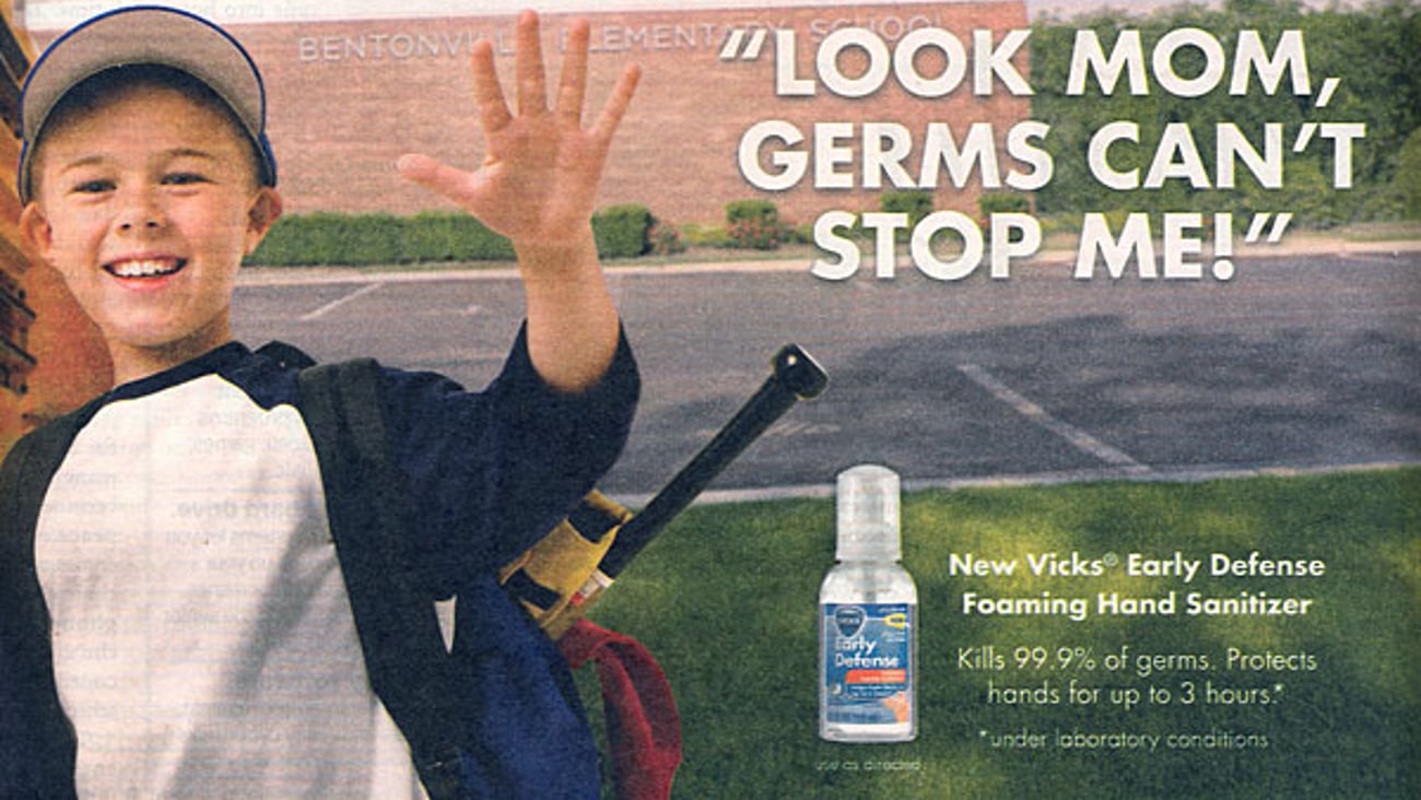 Wal-Mart/Vicks Print Ad